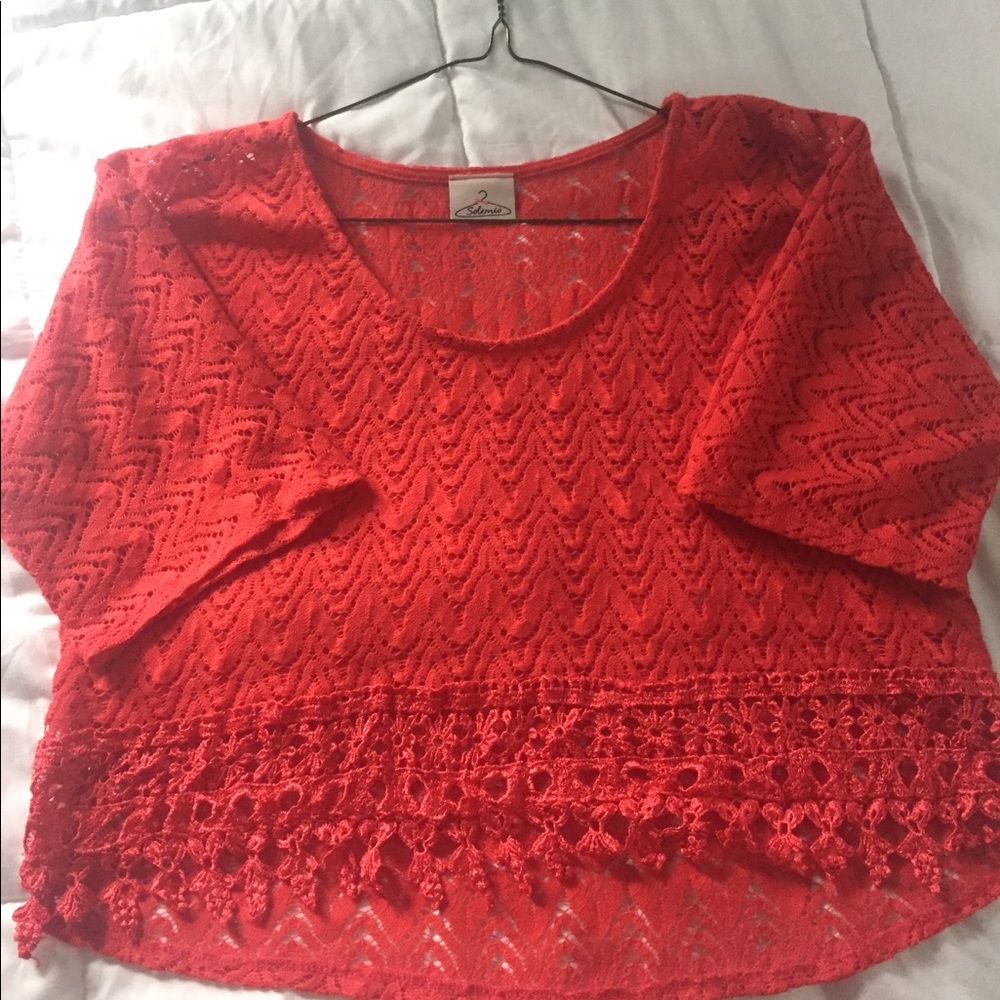 Solemio Cropped Tunic